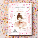 Recherche de de ballerine invitations Pastel