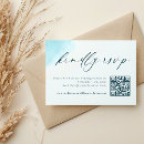 Recherche de rsvp bleu turquoise invitations Élégant