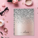 Zoek naar rose gold glitter notitieboeken Roze