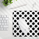Recherche de pois blanc tapis souris Motif de pois
