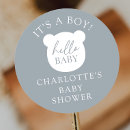 Recherche de bonjour bébé autocollants Boho