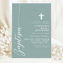 Recherche de bleu turquoise baptême invitations Pour enfants