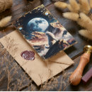 Recherche de lune de loup cartes postales Créature