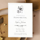 Recherche de professeur musique invitations Élégant