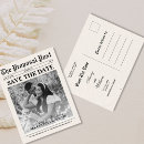 Recherche de mariage vintage cartes postales Noir et blanc