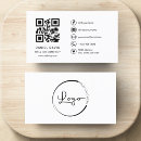 Recherche de générique cartes visite Code qr