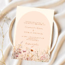 Recherche de de pêche mariage invitations Boho