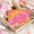 Recherche de floral botanique mariage remerciements cartes Simple