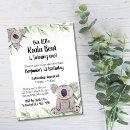 Recherche de ours koala invitations Eucalyptus