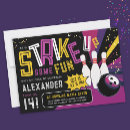 Recherche de bowling fille invitations Cool