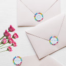 Recherche de art nouveau floral autocollants Coloré