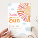 Recherche de sun baby shower invitations Boho
