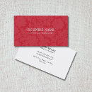 Recherche de dentelle rouge cartes visite Moderne