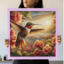 Recherche de pollinisateur art Colibri