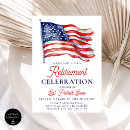 Recherche de 4 juillet invitations Drapeau américain