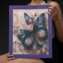 Recherche de papillon vintage posters Aquarelle