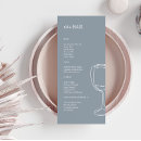 Recherche de alcool mariage menus Minimaliste