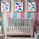 Recherche de baleine mignonne posters Aquarelle