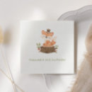 Recherche de renard serviettes Anniversaire de la forêt