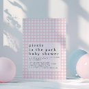 Recherche de pique nique baby shower invitations Été