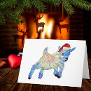 Recherche de chèvre noël cartes Illustration