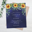 Recherche de tournesol romantique invitations Fleurs
