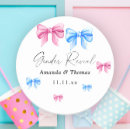 Recherche de ruban bleu et rose autocollants Aquarelle