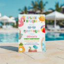 Zoek naar birthday bash uitnodigingen Poolpartij