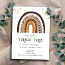 Recherche de boho rainbow anniversaire invitations Moderne