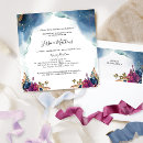 Recherche de pourpre et bleu invitations Pour tous