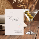 Recherche de la nuit de filles party invitations Martini