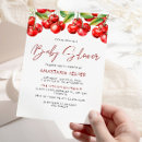 Recherche de cerises rouges invitations Cerise rouge