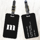 Recherche de bagages étiquettes Monogramme