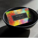 Recherche de carte bokeh visite cartes visite Coloré