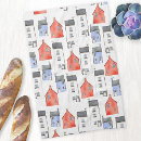 Recherche de watercolor cuisine linges Motif