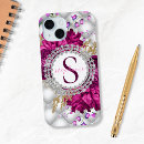 Recherche de diamant rose iphone coques Élégant