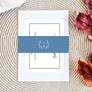 Recherche de bleu royal bandeaux de faire part Monogramme