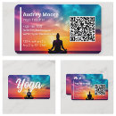 Recherche de professeur français cartes visite Yoga