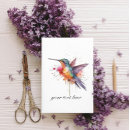 Recherche de colibris cartes postales Pour elle