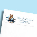 Zoek naar babyshower etiketten Teddybeer