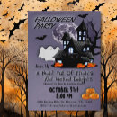 Recherche de nuit halloween invitations Maison hantée