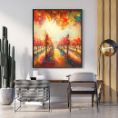 Recherche de forêt rouge posters Pour elle