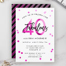 Recherche de girly anniversaire invitations Quarante