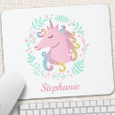Recherche de licorne magique tapis souris Imaginaire