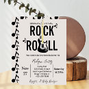 Recherche de rockstar baby shower invitations Noir