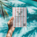Recherche de club de tennis invitations Rose et vert