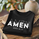 Recherche de amen tshirts Jésus