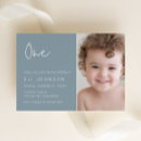 Recherche de blue 1ans anniversaire invitations Bleu
