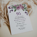 Zoek naar 95th birthday uitnodigingen Roos