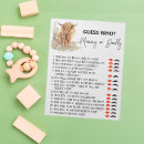 Recherche de devinettes baby shower jeux Boho